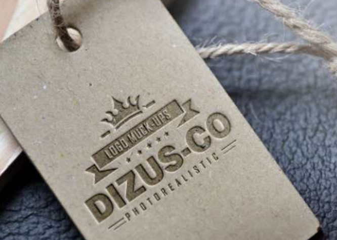 Khaki Paper Hang Tag